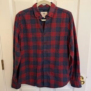 Red & blue plaid shirt